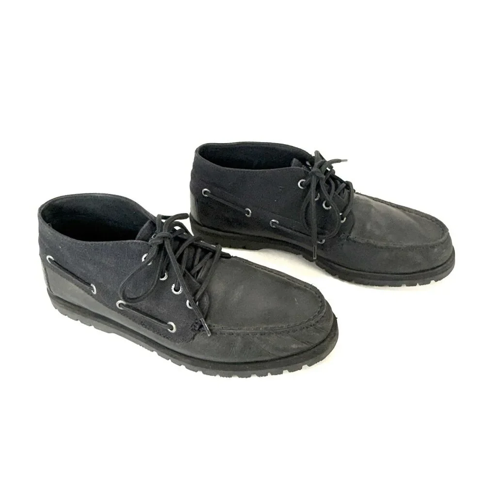 Sperry Men's Leeward Mini Lug Chukka Boots Leather/Textile STS18292 Size 10M